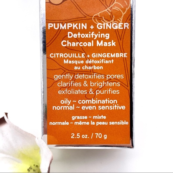 NEW Pürlisse Pumpkin + Ginger Detoxifying Charcoal Mask - Picture 11 of 15